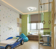 Натяжні стелі в дитячій - цікавий дизайн для вашої дитини.