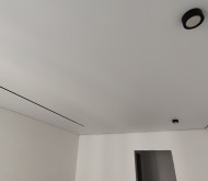 Парящий натяжной потолок – оригинальная дизайнерская концепция.